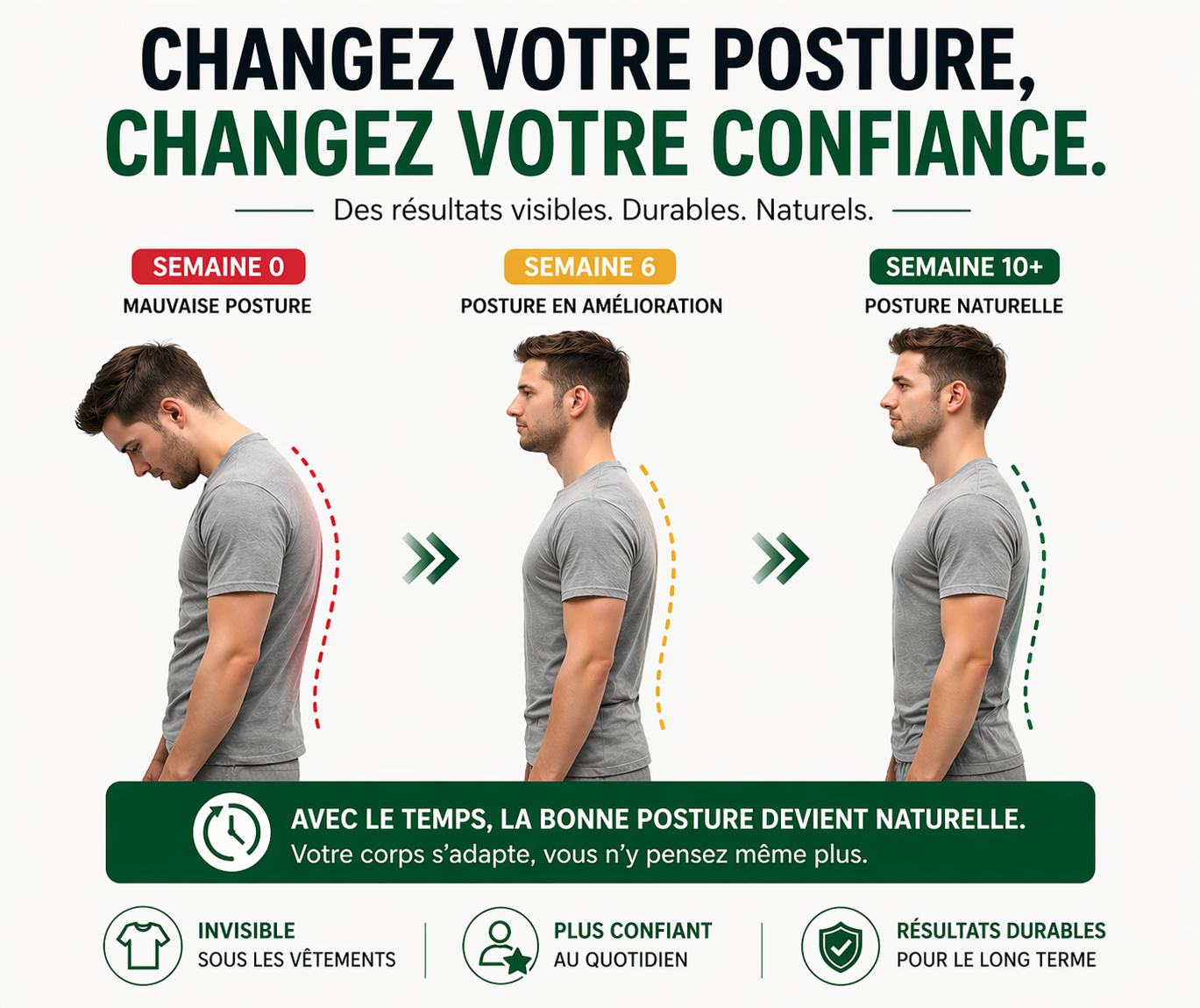 Redressez votre posture instantanément