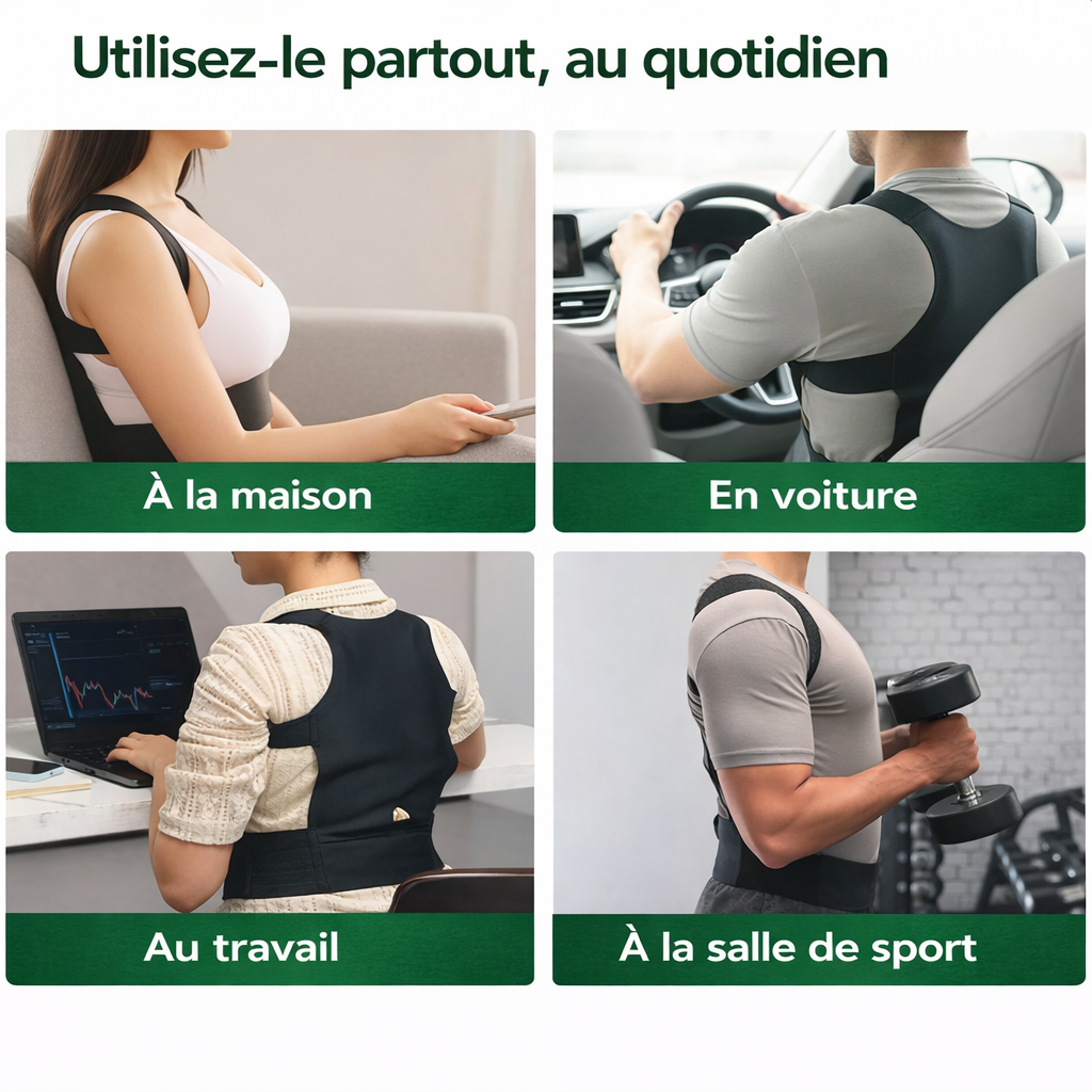 Redressez votre posture instantanément