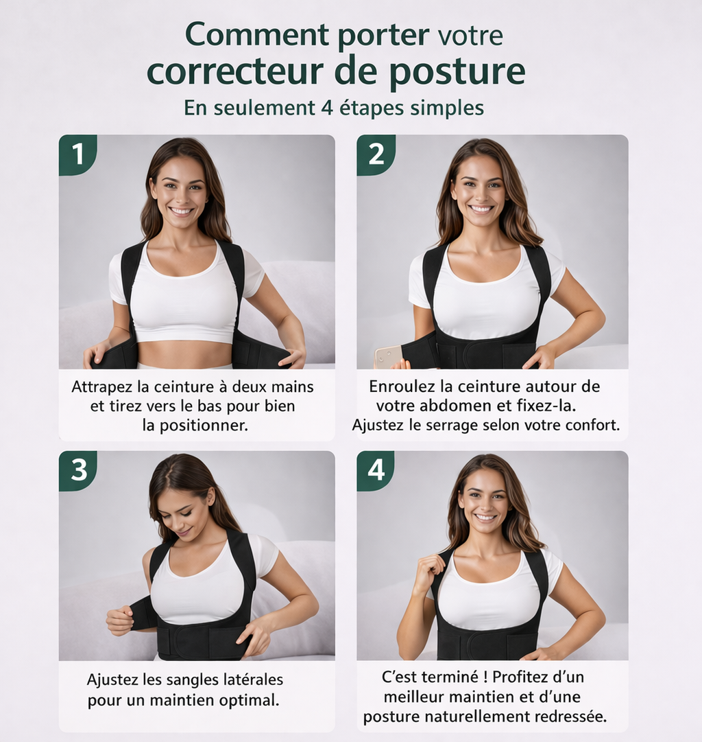 Redressez votre posture instantanément